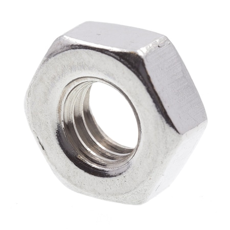 Prime-Line Machine Screw Nut, M4-0.70, Stainless Steel, Not Graded, Plain, 25 PK 9120305